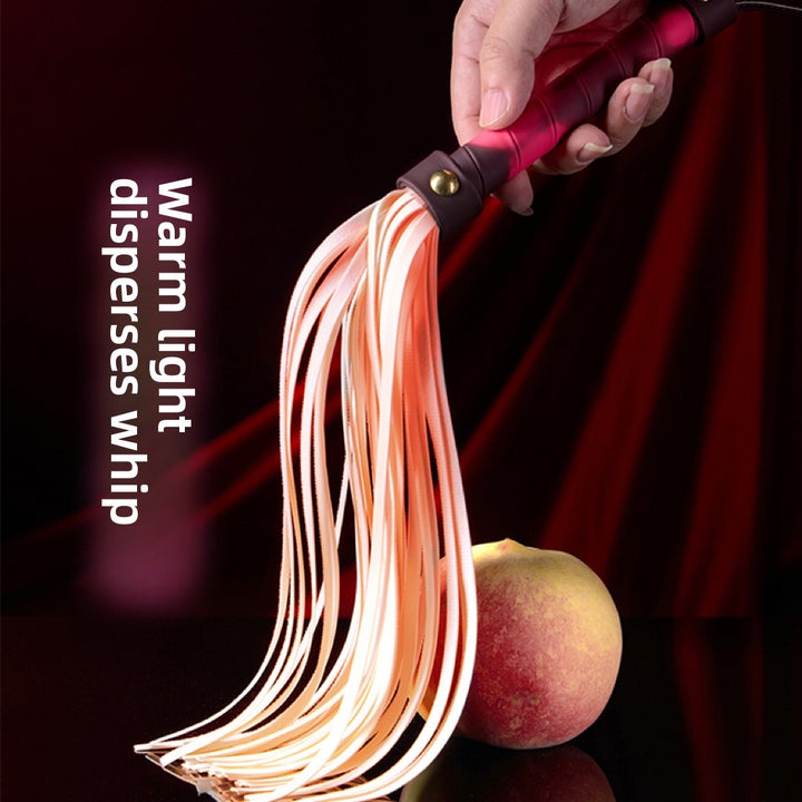Warm light disperses whip