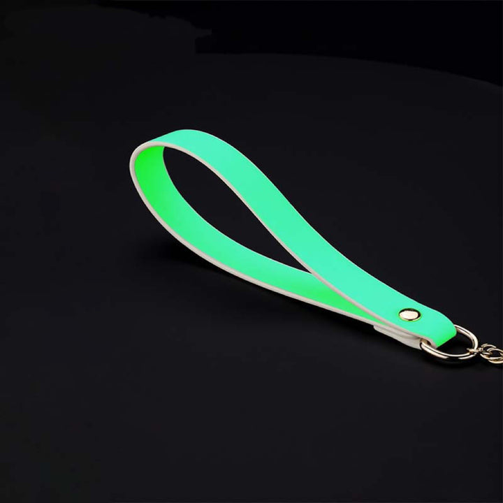 Yellow fire luminous collar
